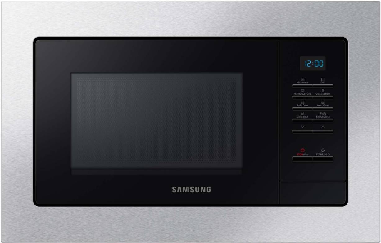 Micro ondes Grill Encastrable SAMSUNG 850W 20L Inox MG20A7013CT