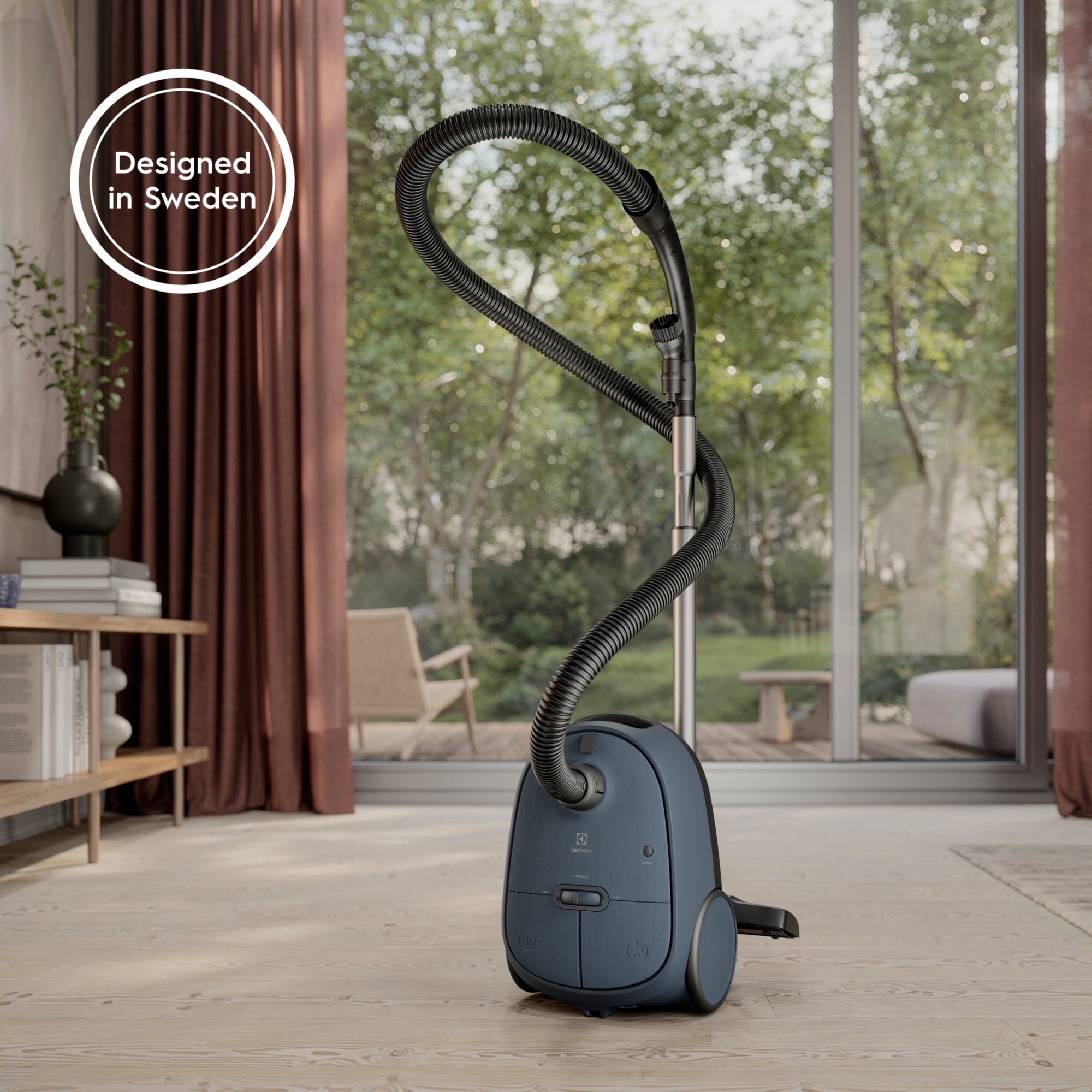 Aspirateur traîneau ELECTROLUX 750W Bleu denim - EB61C4DB