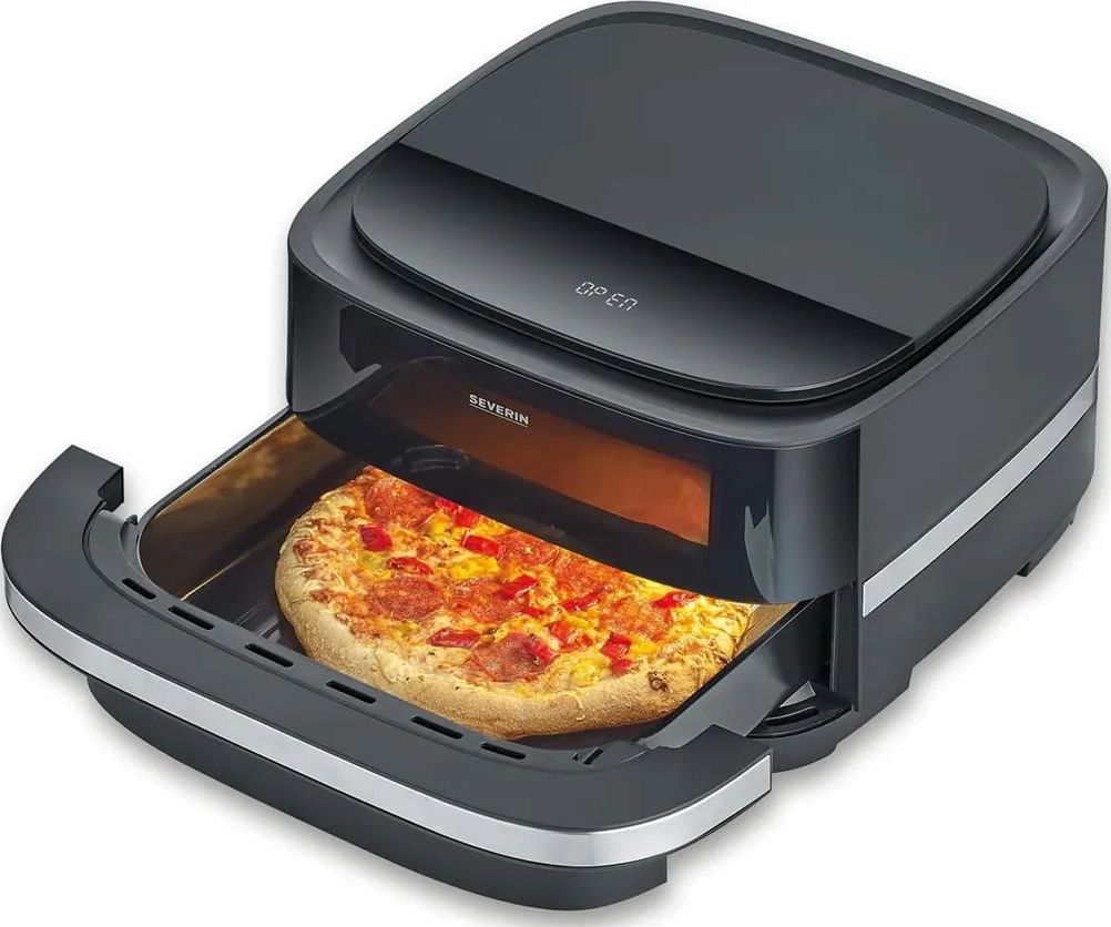 Friteuse à air chaud SEVERIN AirFryer 4L 2100W Fenêtre - FR2464