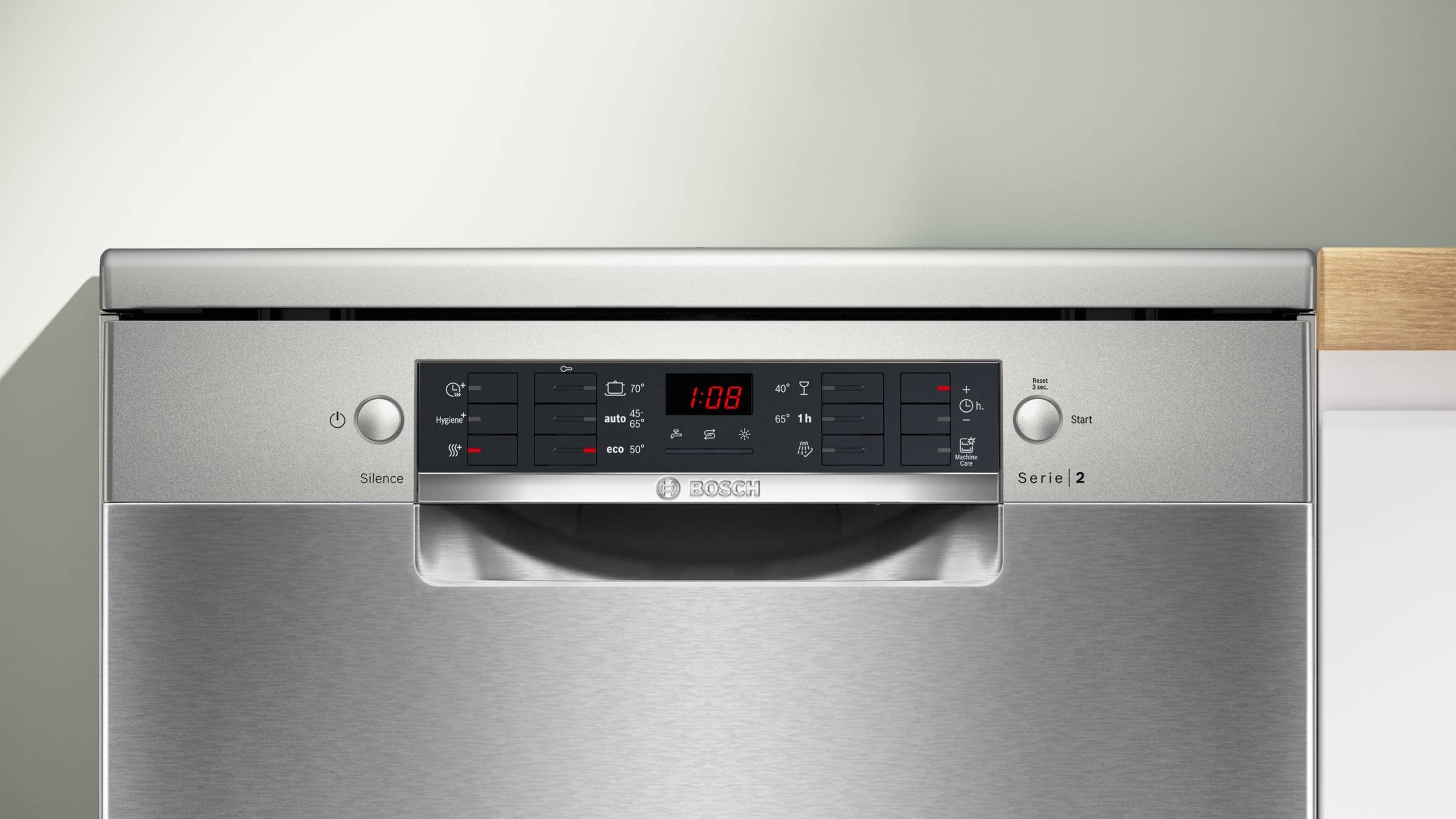 Lave vaisselle 60 cm BOSCH 12 couverts Gris - SMS26AI01F Lave vaisselle 60 cm BOSCH 12 couverts Gris - SMS26AI01F