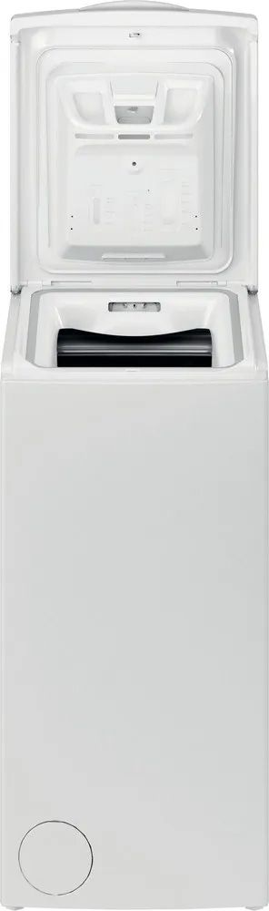 Lave linge Top INDESIT 6kg 1000trs/min Blanc - BTWL60400EUN