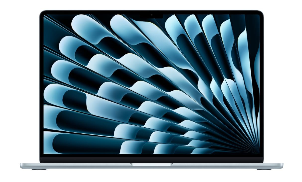 Ordinateur portable APPLE 13.6'' Puce M4 16Go 512Go Bleu MBA13-MC6U4FN