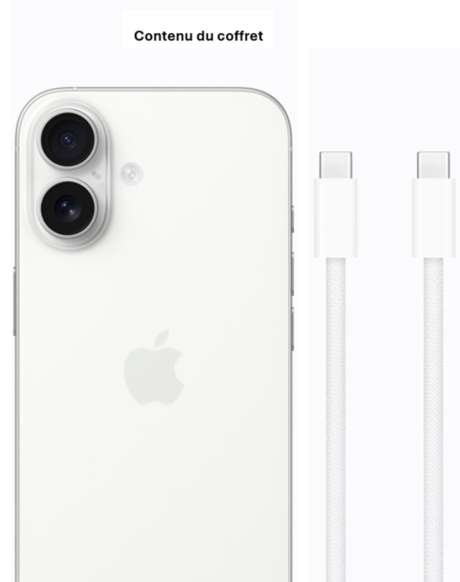 iPhone APPLE - IPHONE16-128-WHITE iPhone APPLE - IPHONE16-128-WHITE