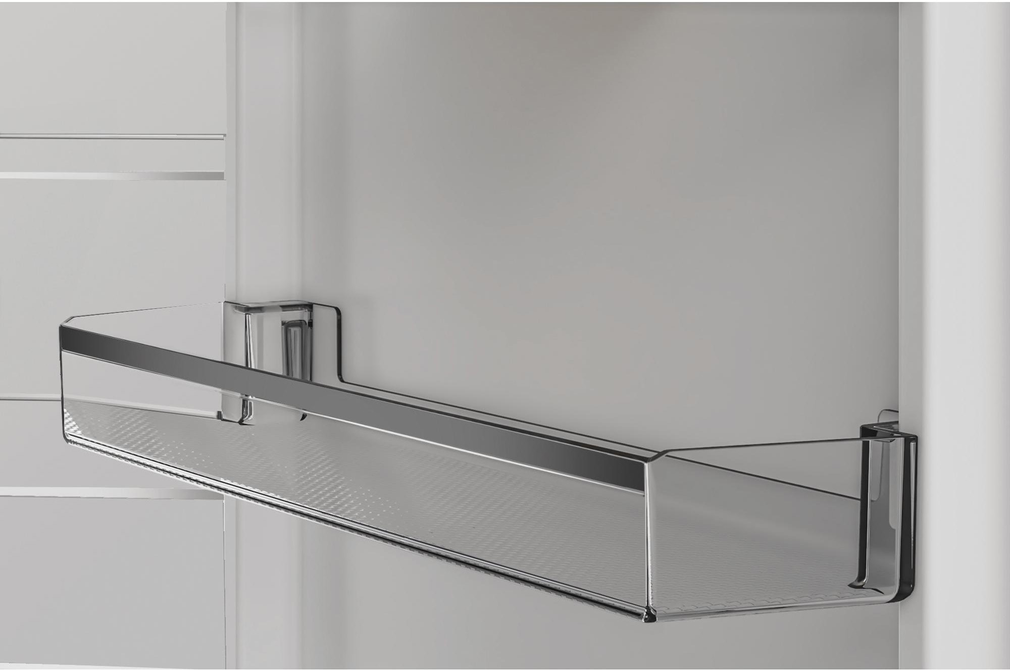 Réfrigérateur congélateur bas WHIRLPOOL Total No Frost, 355L, Gris - WHK25404XP8E