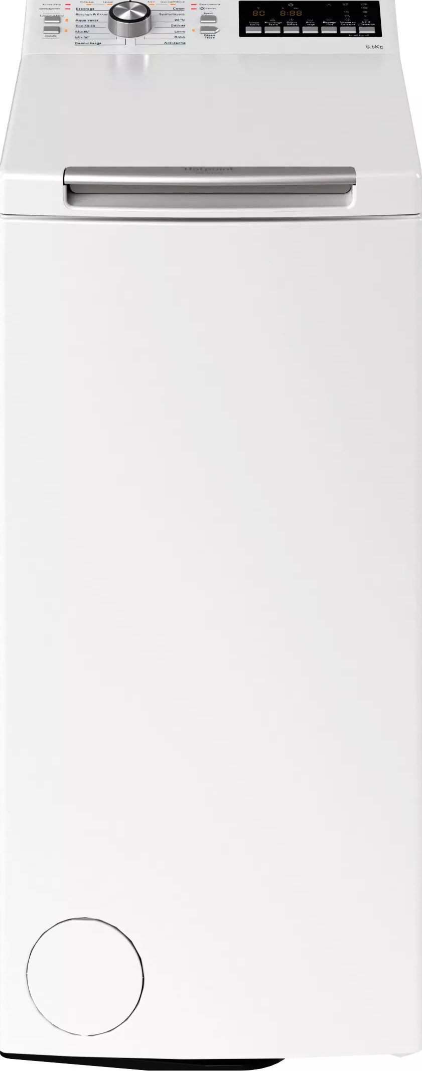Lave linge Top HOTPOINT ARISTON 6kg 1200trs/min Blanc CWMTG6241FRN