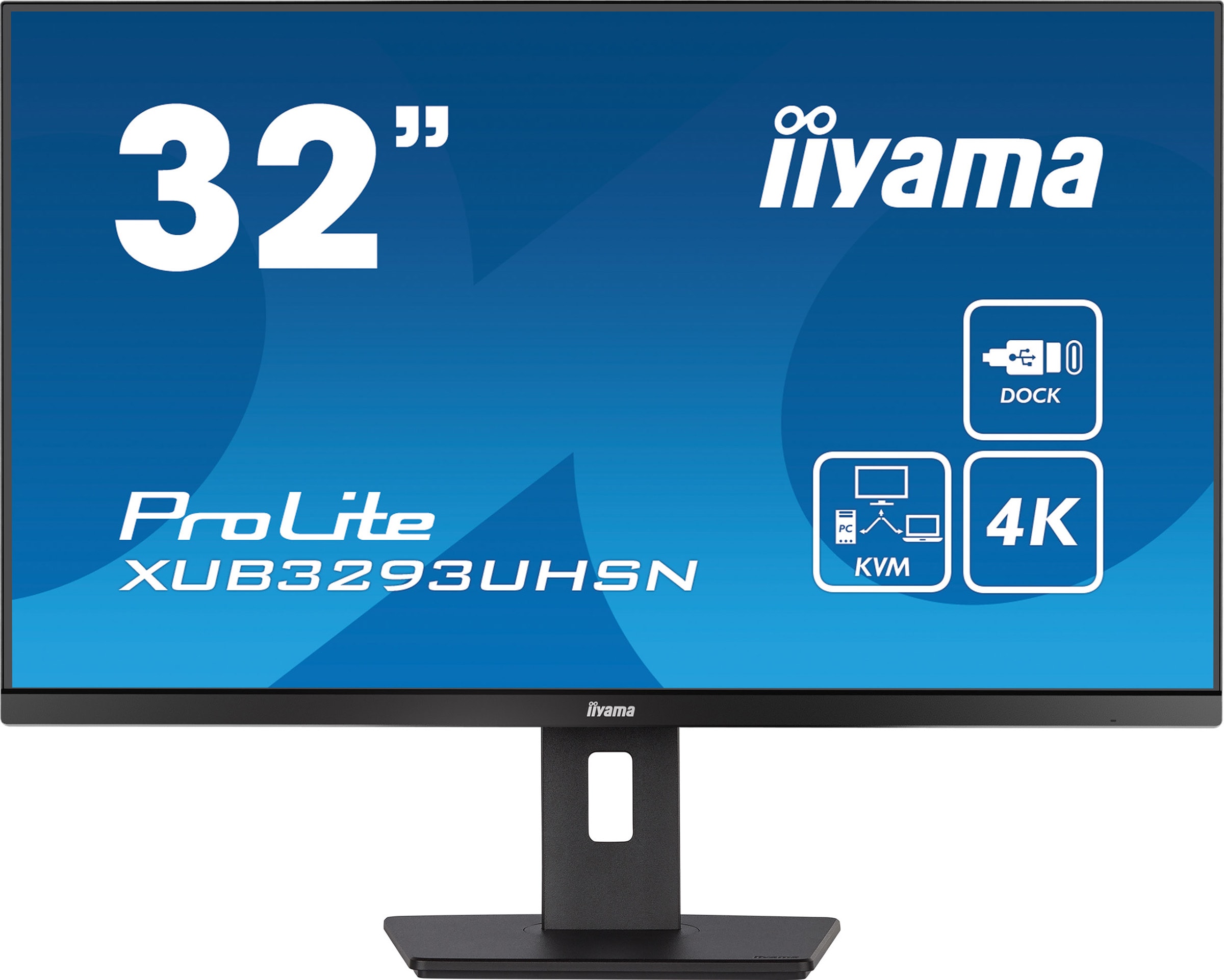 Ecran 32 pouces 4K Ultra HD IIYAMA  IIXUB3293UHSNB5