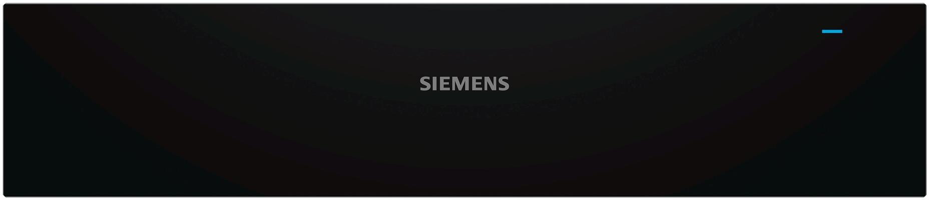 Tiroir chauffe plat SIEMENS Push Pull 23L 15kg Noir BI510CNR0