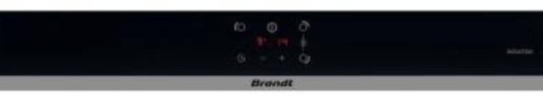 Plaque induction BRANDT 3 foyers 60cm Noir - BPI6364B