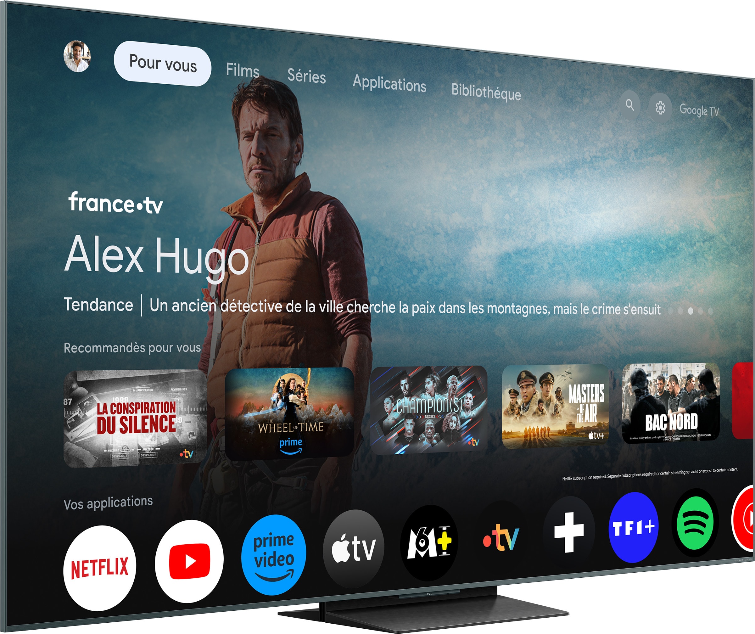 TV Mini LED 4K 189 cm TCL - 75C9K TV Mini LED 4K 189 cm TCL - 75C9K