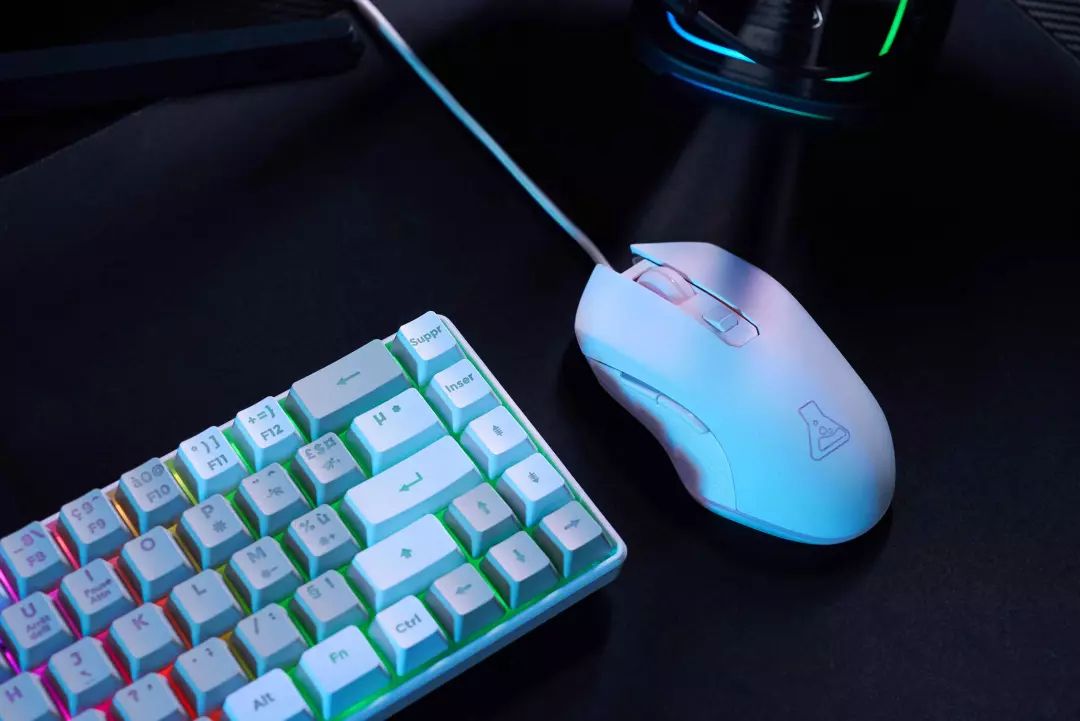 Clavier gamer THE G-LAB Membrane Filaire Rétroéclairage - COMBO-HYDRO-GW