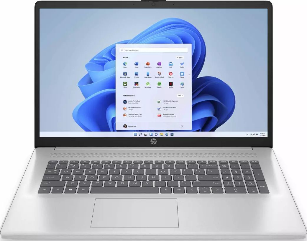 PC portable 17 pouces HP 17.3" Ryzen 5 16Go 512Go Argent 17-CP2010NF