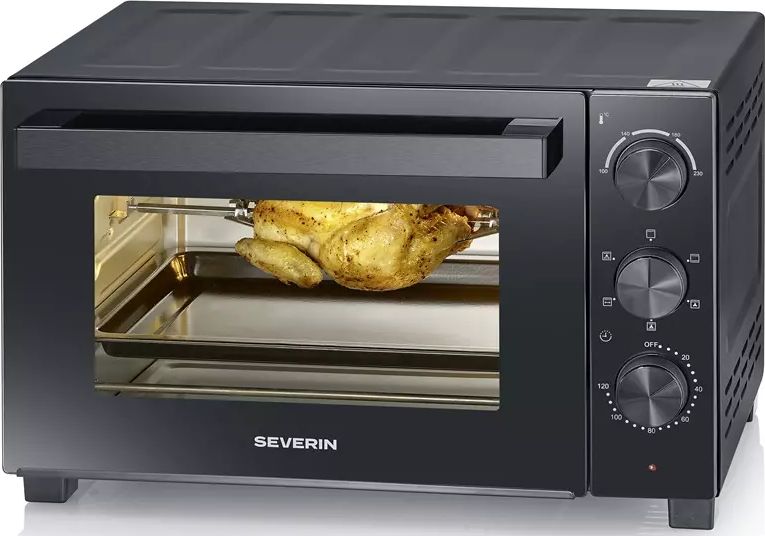 Mini four SEVERIN 30 L Chaleur tournante Noir TO2075