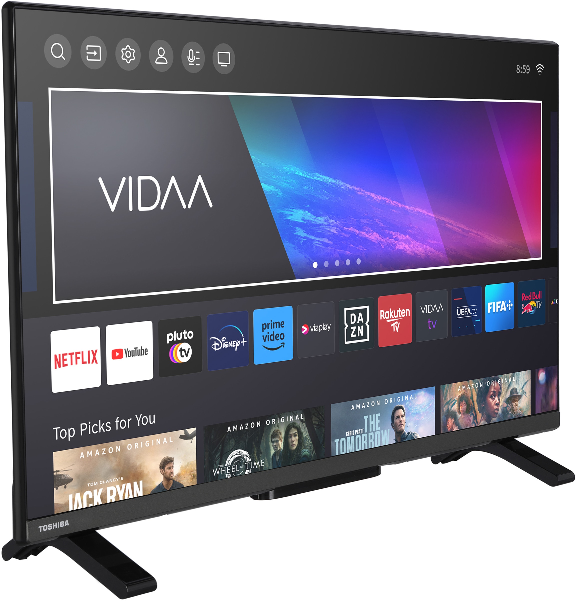 TV LED 80 cm TOSHIBA  - 32WV2E63DG