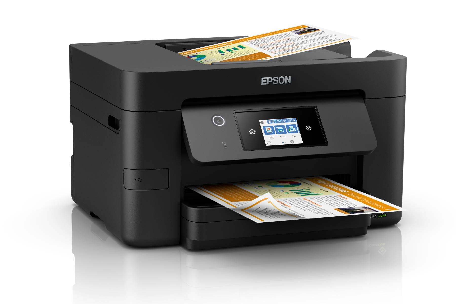 Imprimante jet d'encre EPSON WF-3820DWF Noire - WF-3820DWF