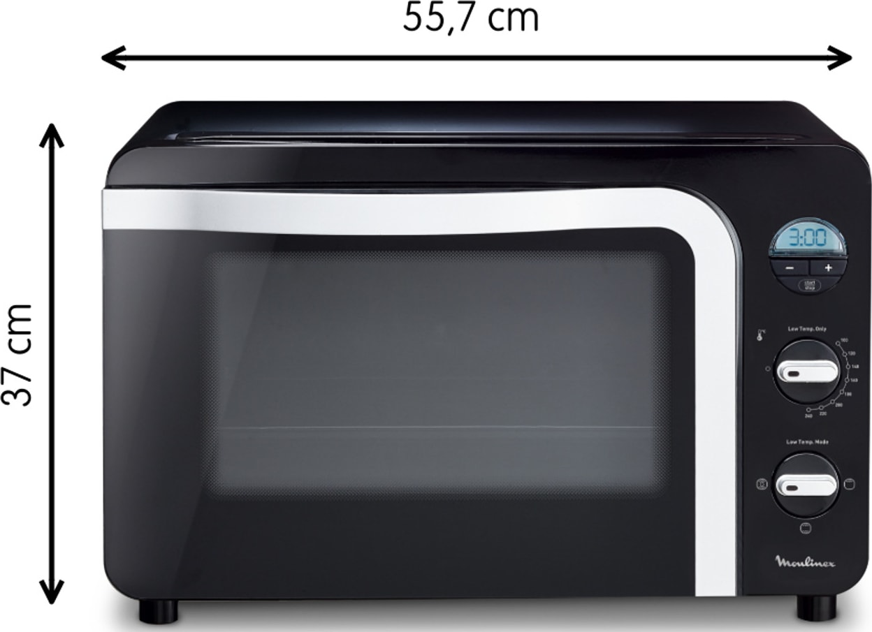 Mini four MOULINEX 39L Chaleur tournante Noir - OX283810