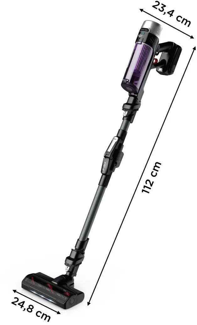Aspirateur balai flex ROWENTA X-Force 45min Noir - RH2037