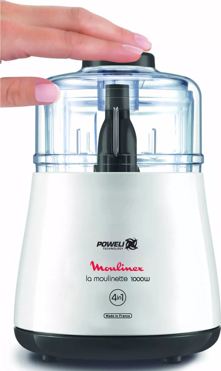 Hachoir MOULINEX Bol 0,5L 1000W Blanc - DPA110