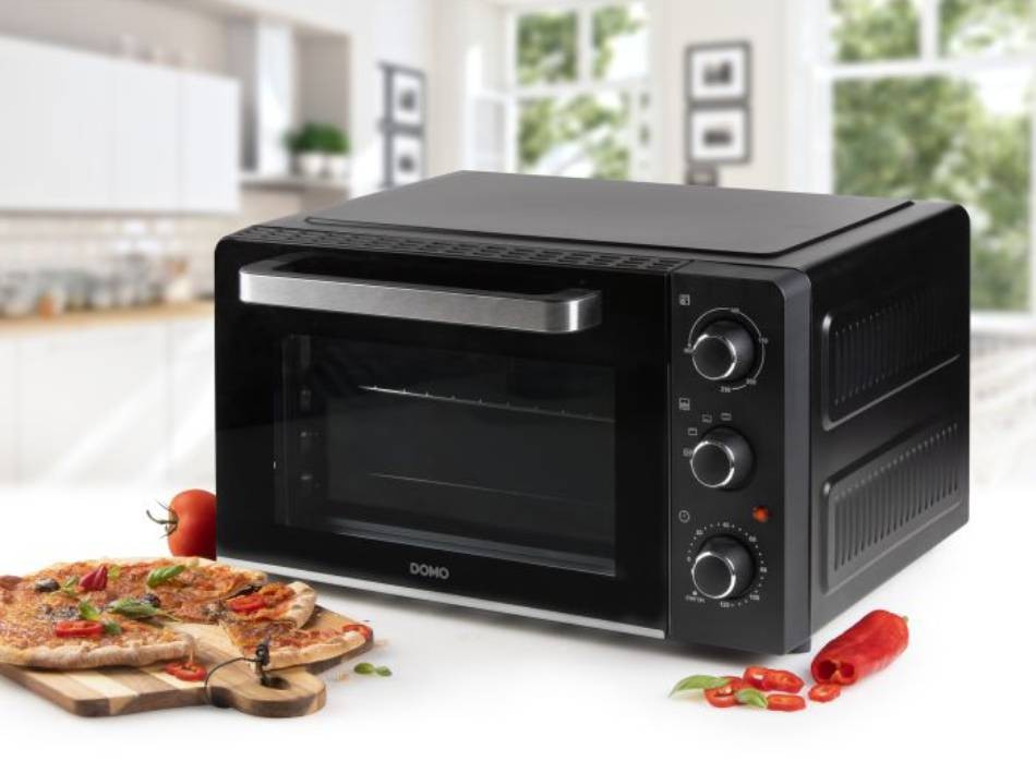 Mini four DOMO 28 L Chaleur tournante Noir - DO1107GO