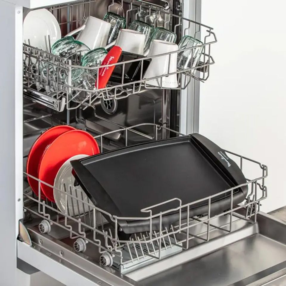 Plancha MOULINEX 36x36cm 4 personnes Antiadhésif Noir - CB560811