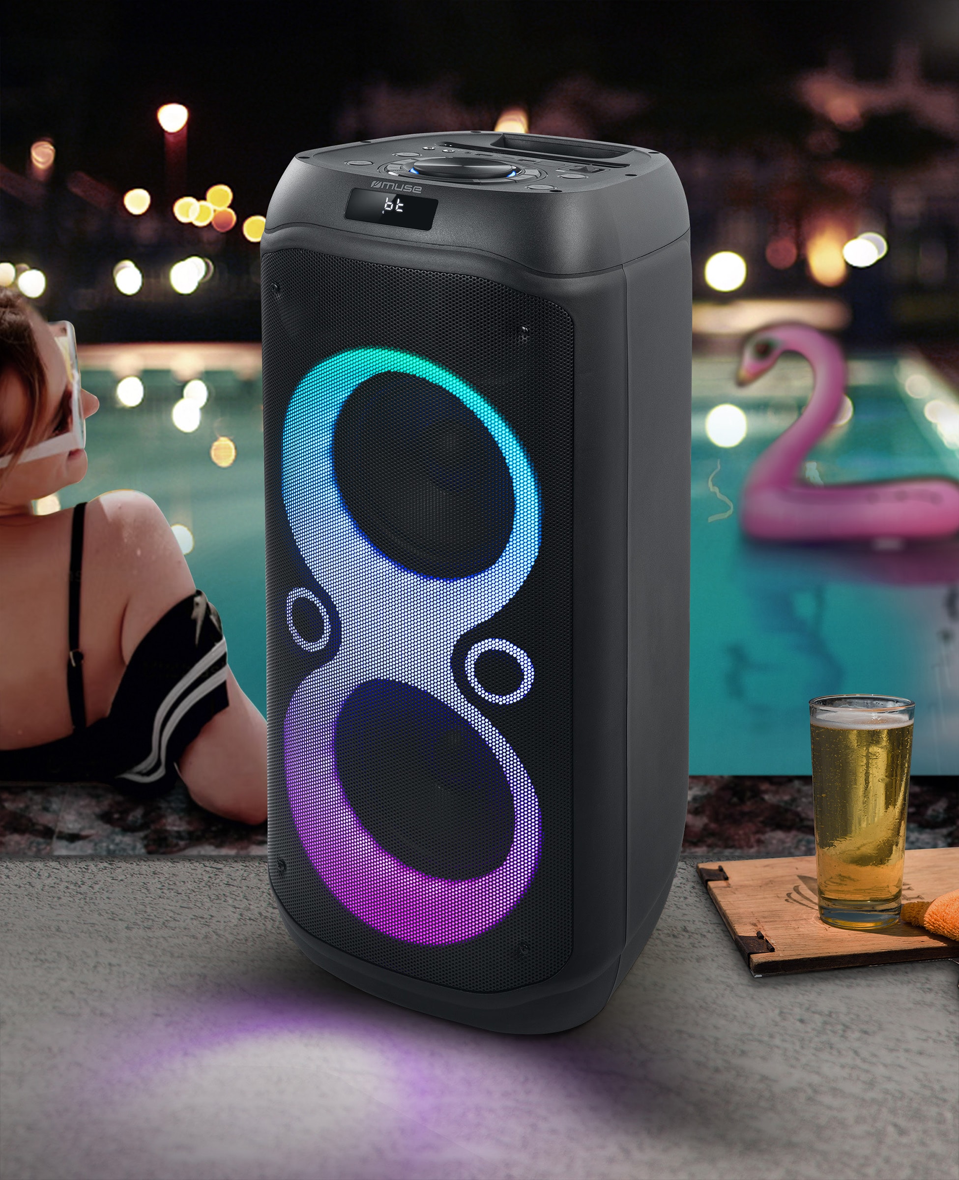 Enceinte bluetooth MUSE  - M-1937DJ