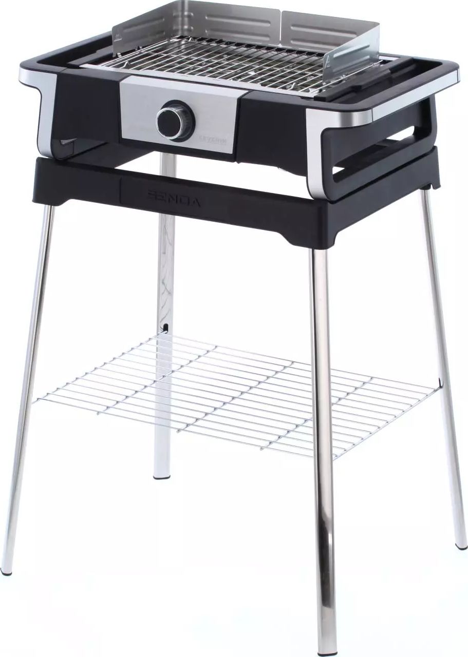 Barbecue électrique SEVERIN 41.5x24cm Inox Noir PG8118