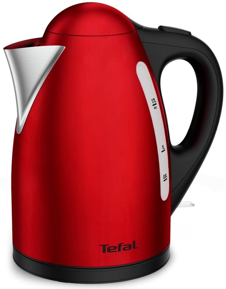 Bouilloire TEFAL 1,7L 2400W Rouge KI110511