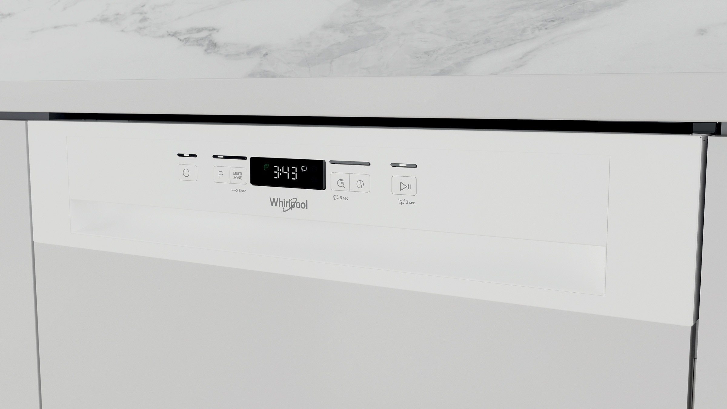 Lave vaisselle integrable 60 cm WHIRLPOOL 14 couverts - WBC3C26 Lave vaisselle integrable 60 cm WHIRLPOOL 14 couverts - WBC3C26