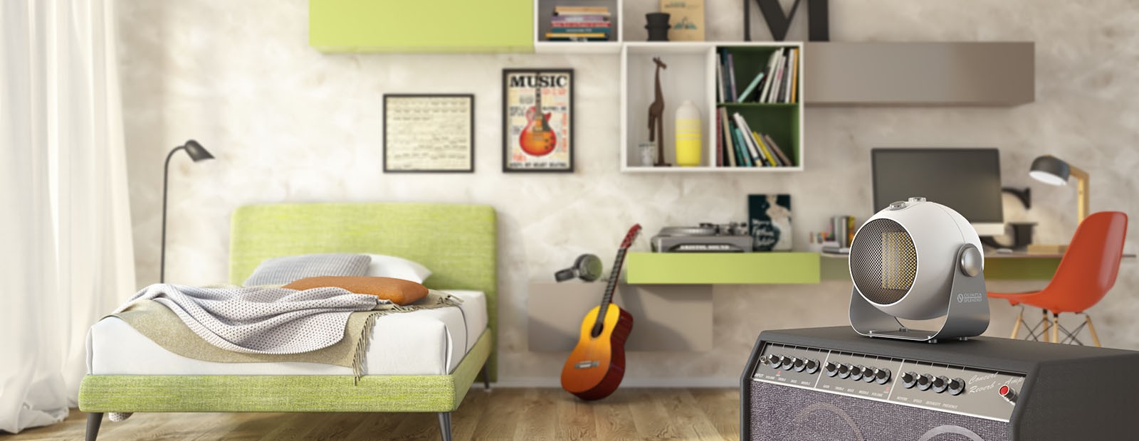 Radiateur soufflant OLIMPIA SPLENDID  - CALDODESIGN