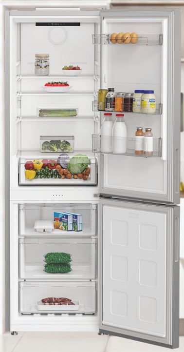 Réfrigérateur congélateur bas INDESIT 316L No Frost Inox - INK25362S5E