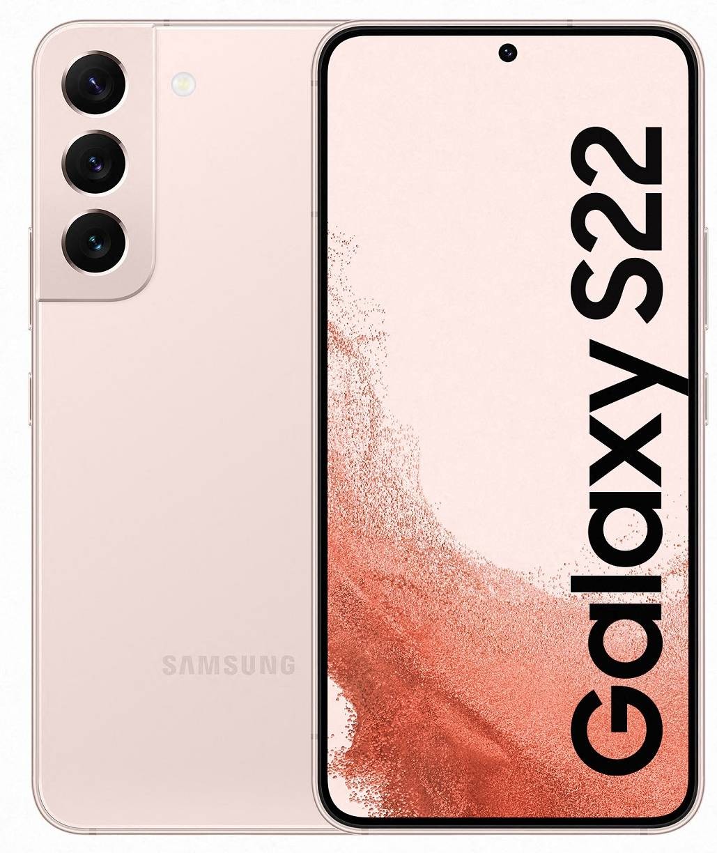 SAMSUNG Smartphone Galaxy S22 5G 256Go Rose - GALAXY-S22-256ROSE