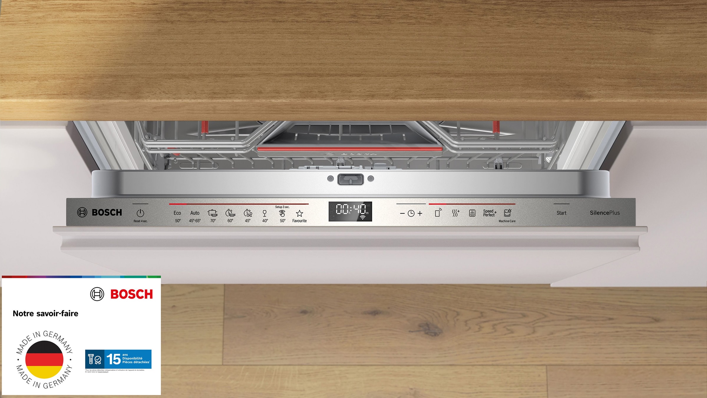 Lave vaisselle tout integrable 60 cm BOSCH - SBD6ECX12E Lave vaisselle tout integrable 60 cm BOSCH - SBD6ECX12E