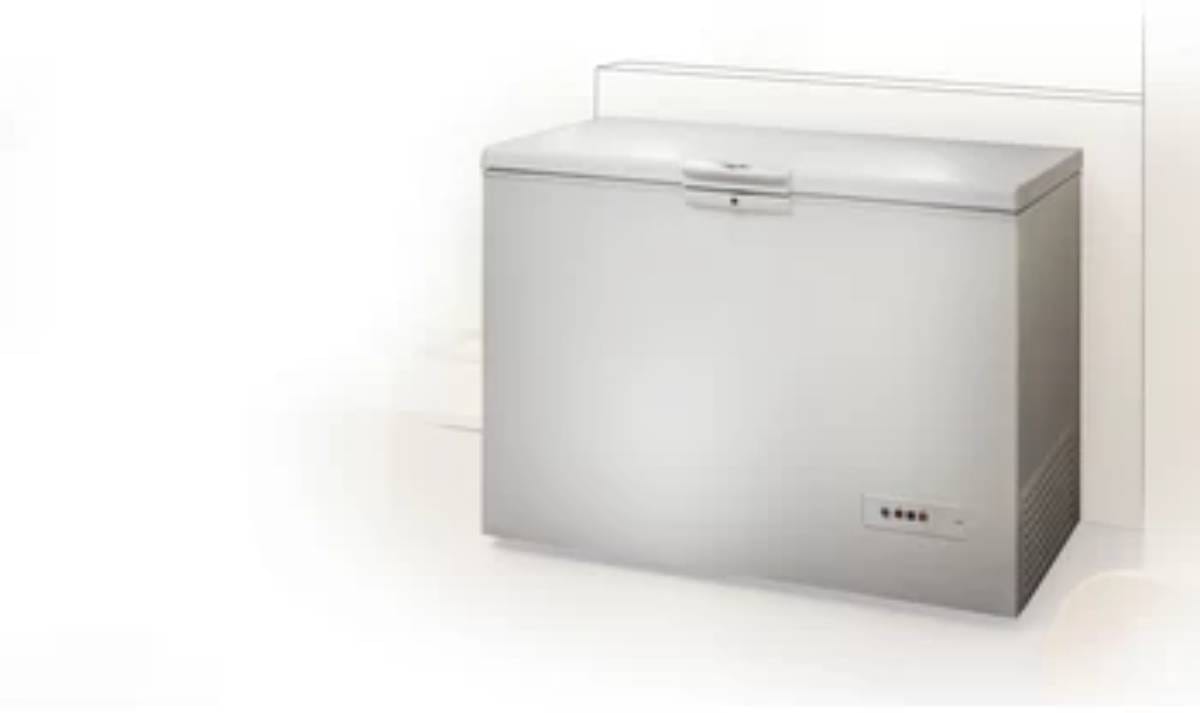 Congélateur coffre WHIRLPOOL 390L Blanc - WHM39112