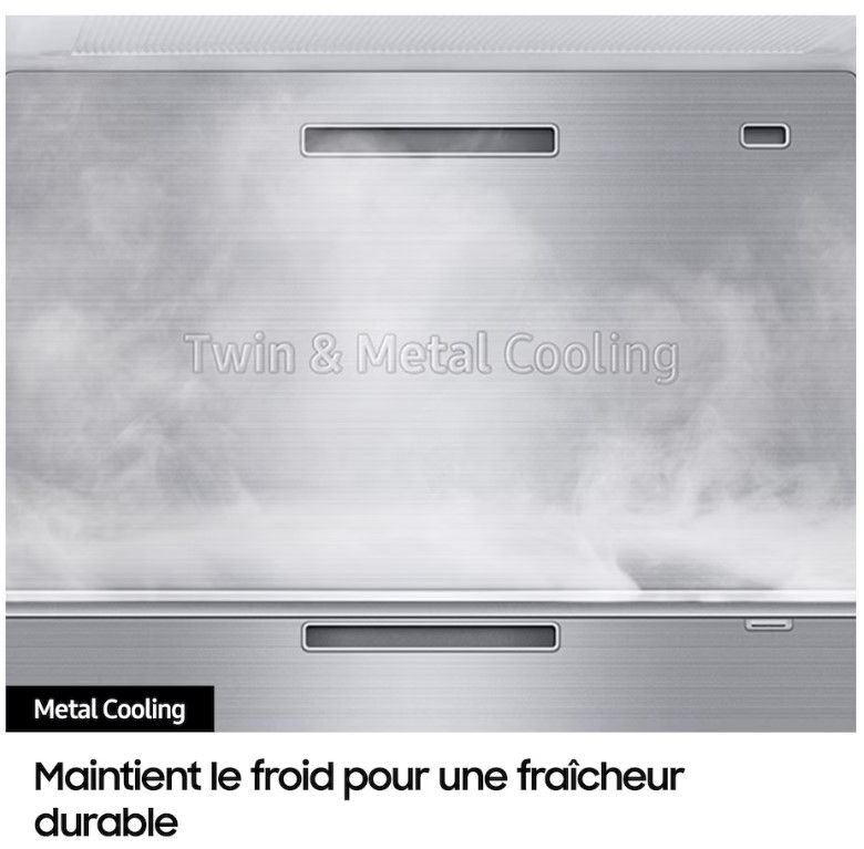 Réfrigérateur américain SAMSUNG 634L No Frost Inox - RS70F66KBT
