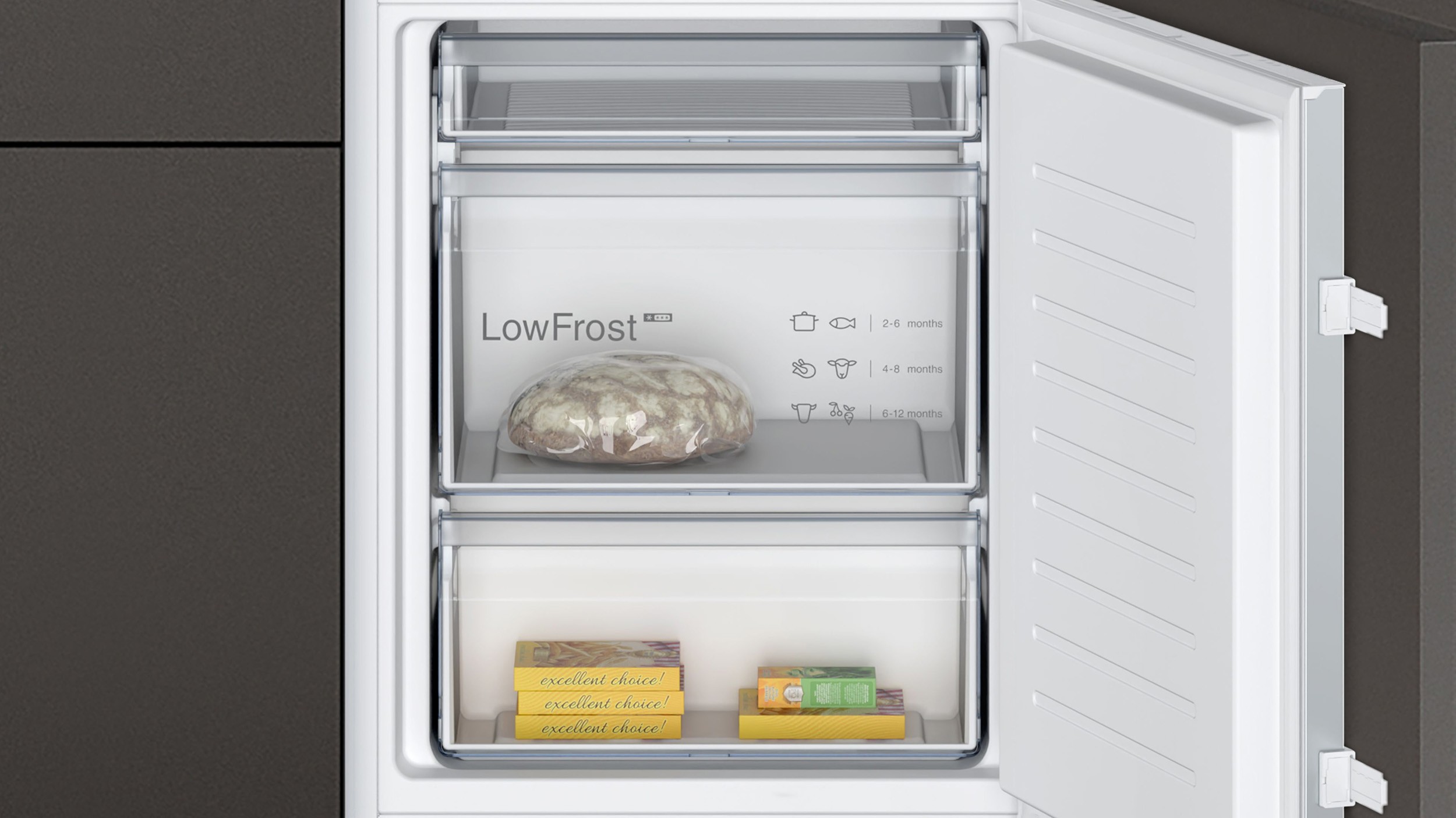 Réfrigérateur congélateur encastrable NEFF Froid Low Frost / Eco Air Flow 183L - KI5861SE0 Réfrigérateur congélateur encastrable NEFF Froid Low Frost / Eco Air Flow 183L - KI5861SE0
