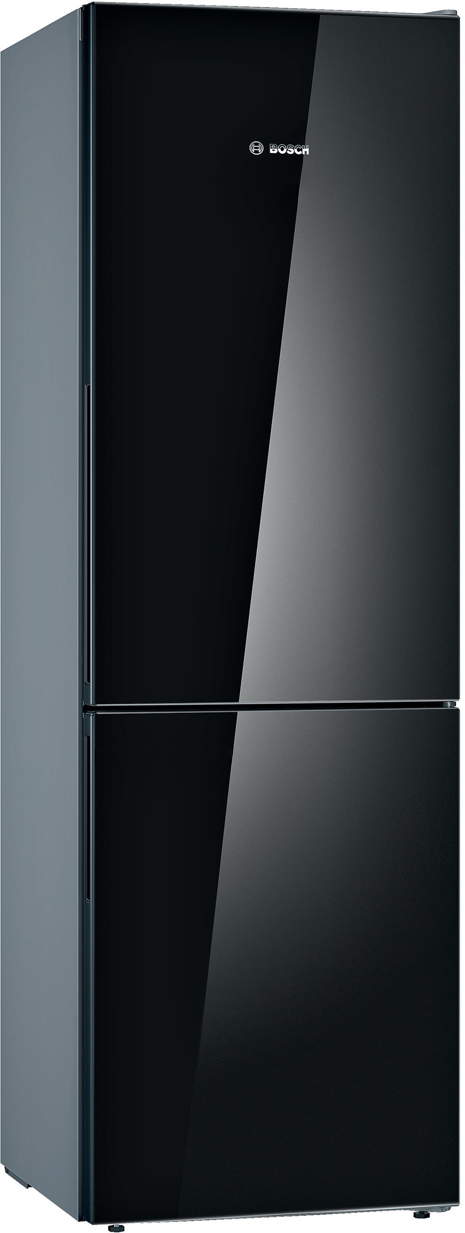 BOSCH Réfrigérateur congélateur bas Série 4 Low Frost Vita Fresh 308L Noir  - KGV36VBEAS