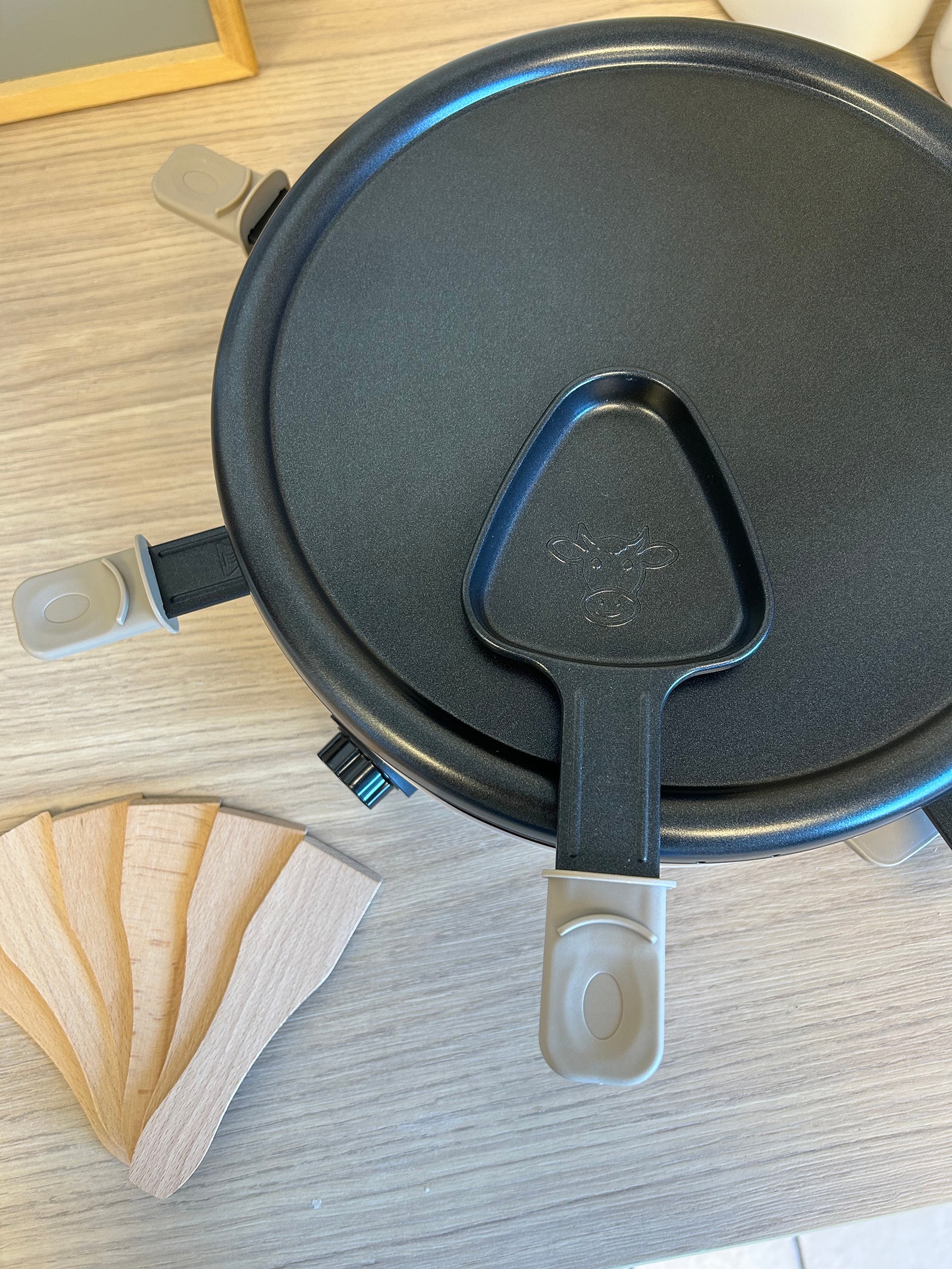 Raclette Multifonction LITTLE BALANCE 6 personnes 1200W Muscade - 8951