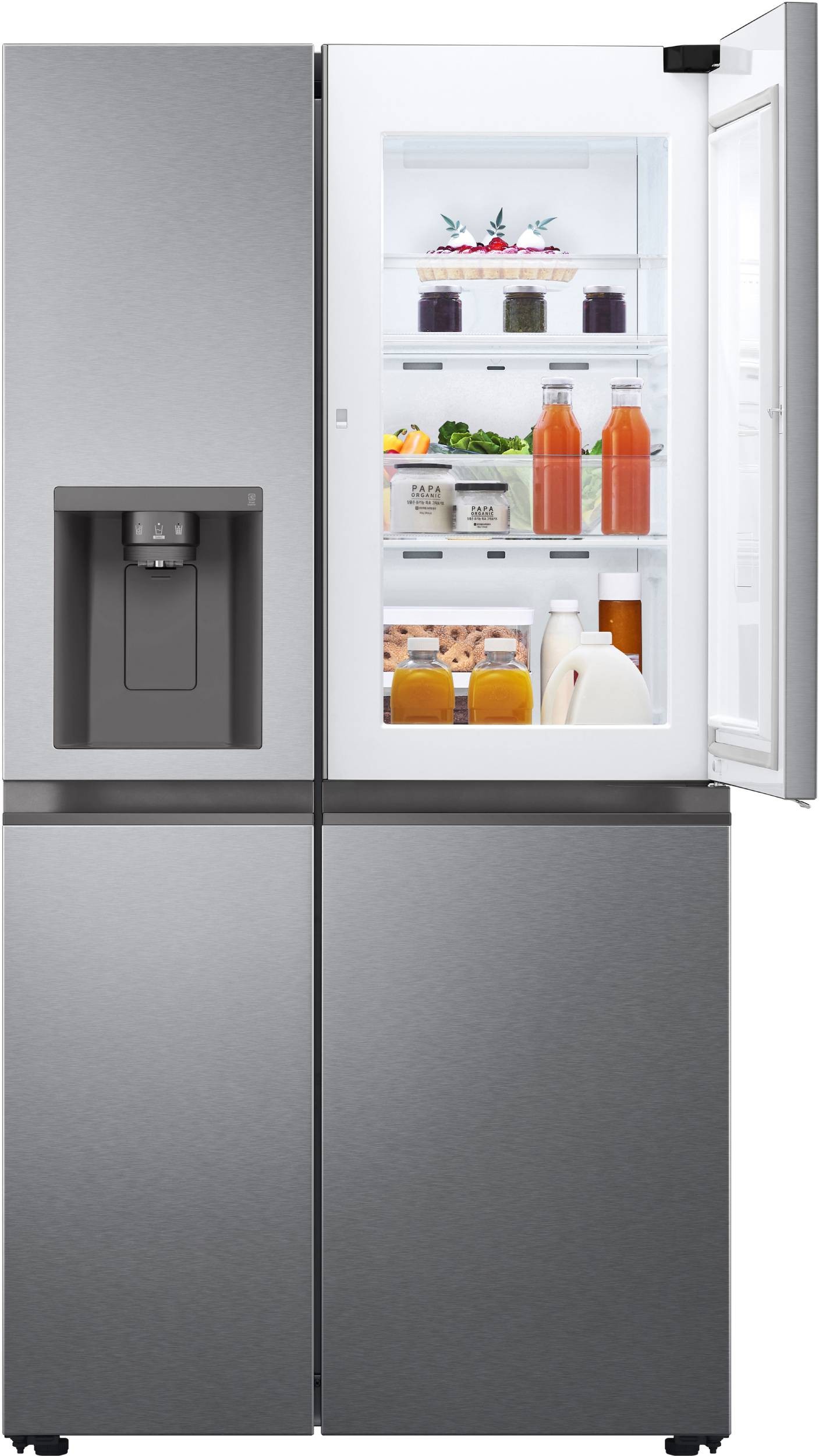 LG Réfrigérateur américain Froid Ventilé Total No Frost 635L Inox - GSJV51DSXE