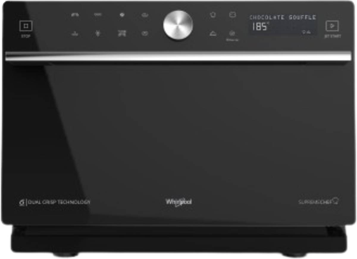 Micro ondes Combiné WHIRLPOOL 1000W 1200W 1700W 33L Inox MWSC9133SB