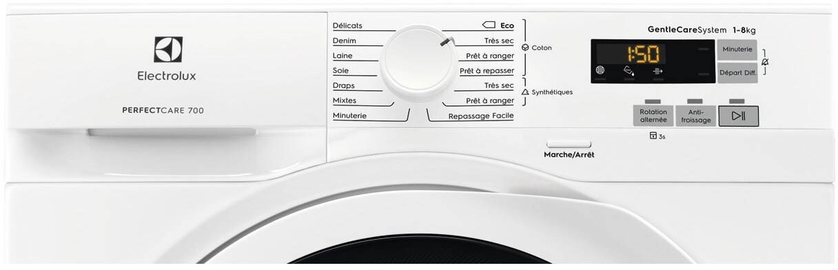 ELECTROLUX Sèche-linge Pompe à chaleur PerfectCare 700 8kg