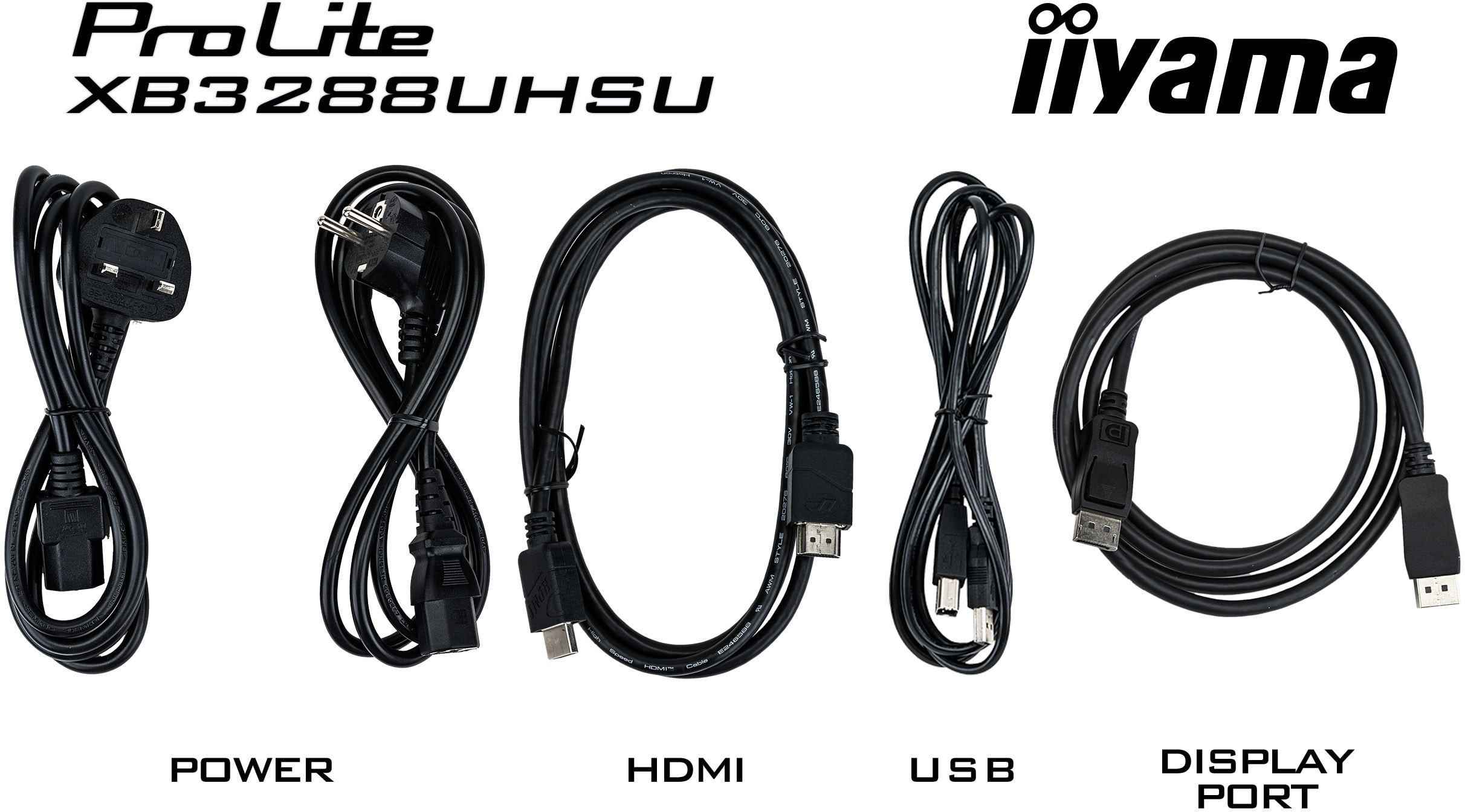 Ecran 32 pouces 4K Ultra HD IIYAMA  - IIXB3288UHSUB5