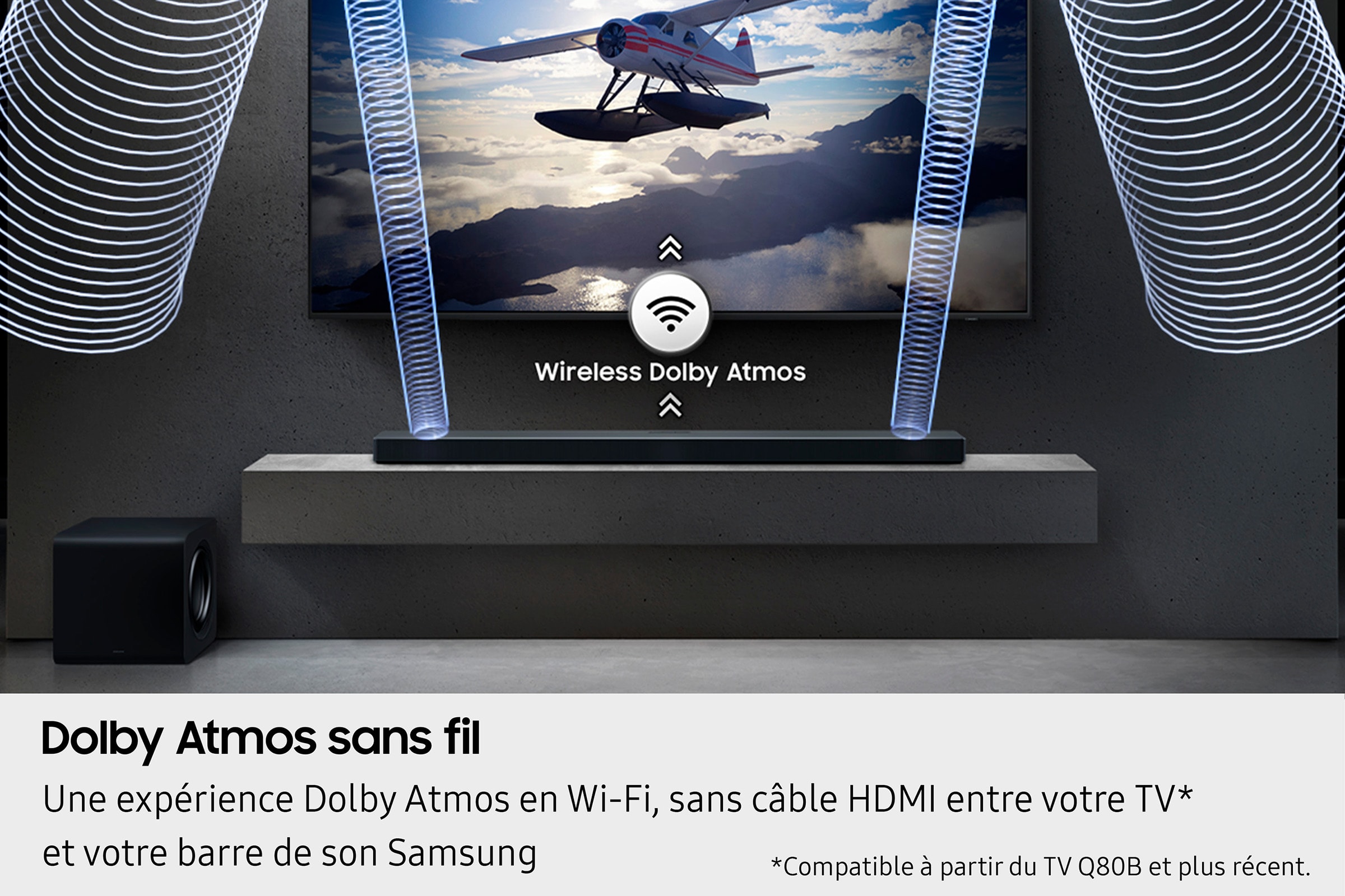 Barre de son SAMSUNG - HW-QS760F Barre de son SAMSUNG - HW-QS760F