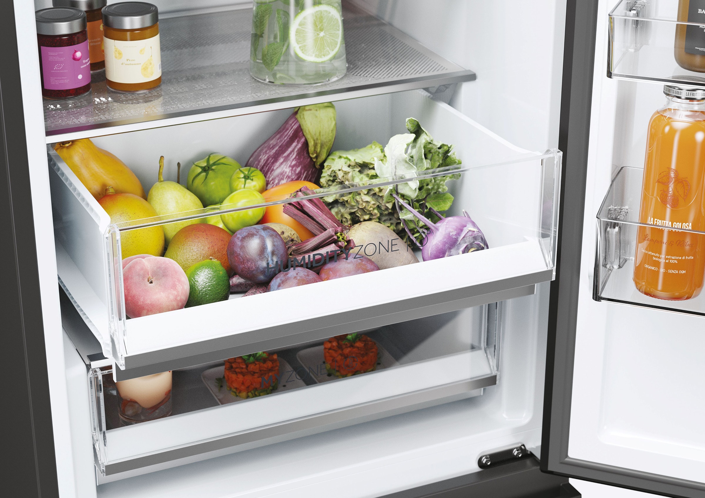 Réfrigérateur congélateur bas HAIER - HTW5618ENPT Réfrigérateur congélateur bas HAIER - HTW5618ENPT
