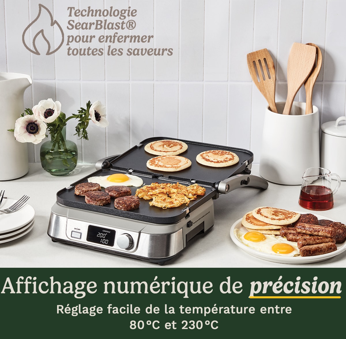 Grill viandes CUISINART  - GR5E