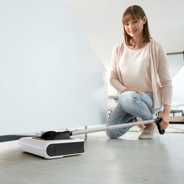 Aspirateur balai KARCHER 30min Tube télescopique Blanc - KB5