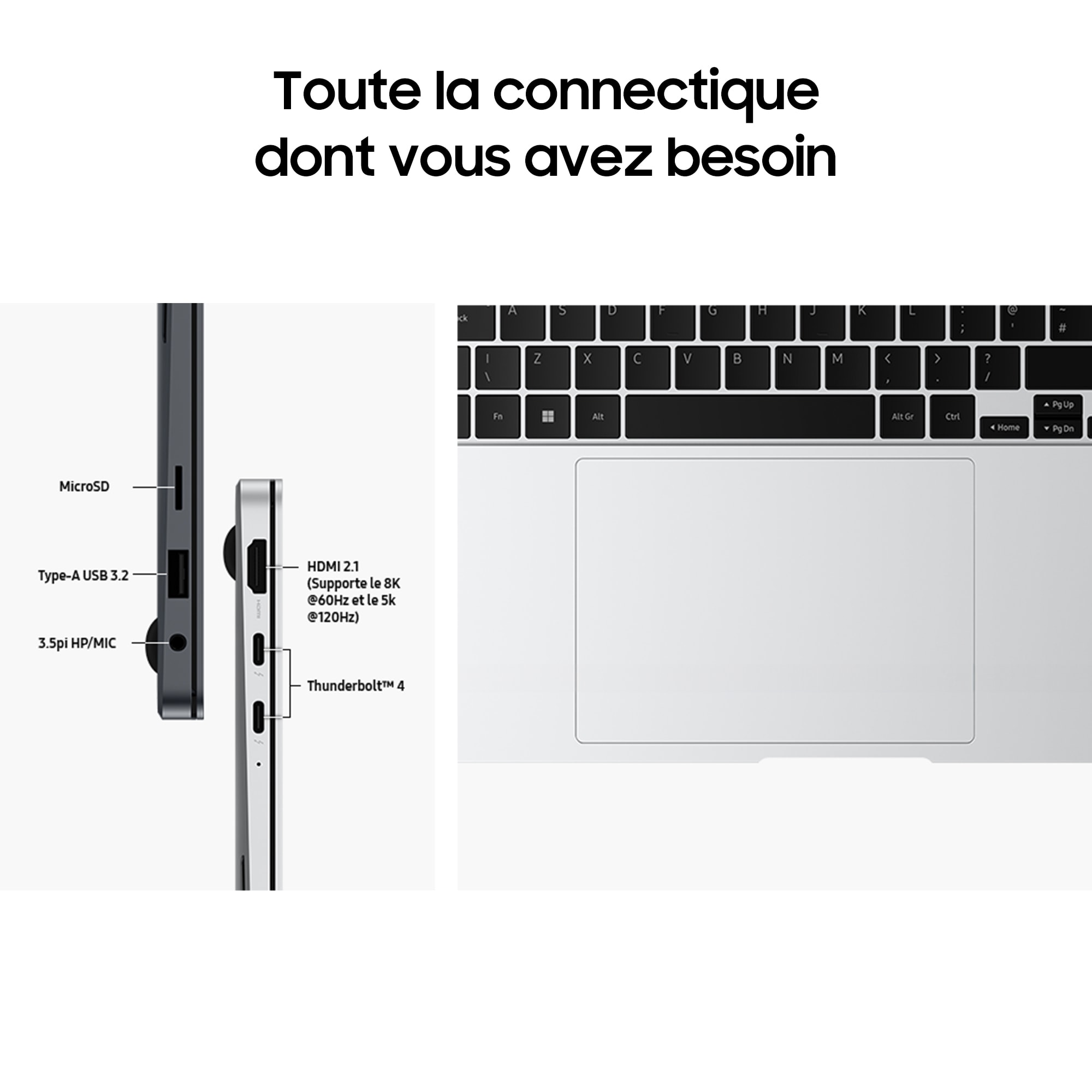 Ordinateur portable tactile SAMSUNG - NP940XGK-KG3FR Ordinateur portable tactile SAMSUNG - NP940XGK-KG3FR