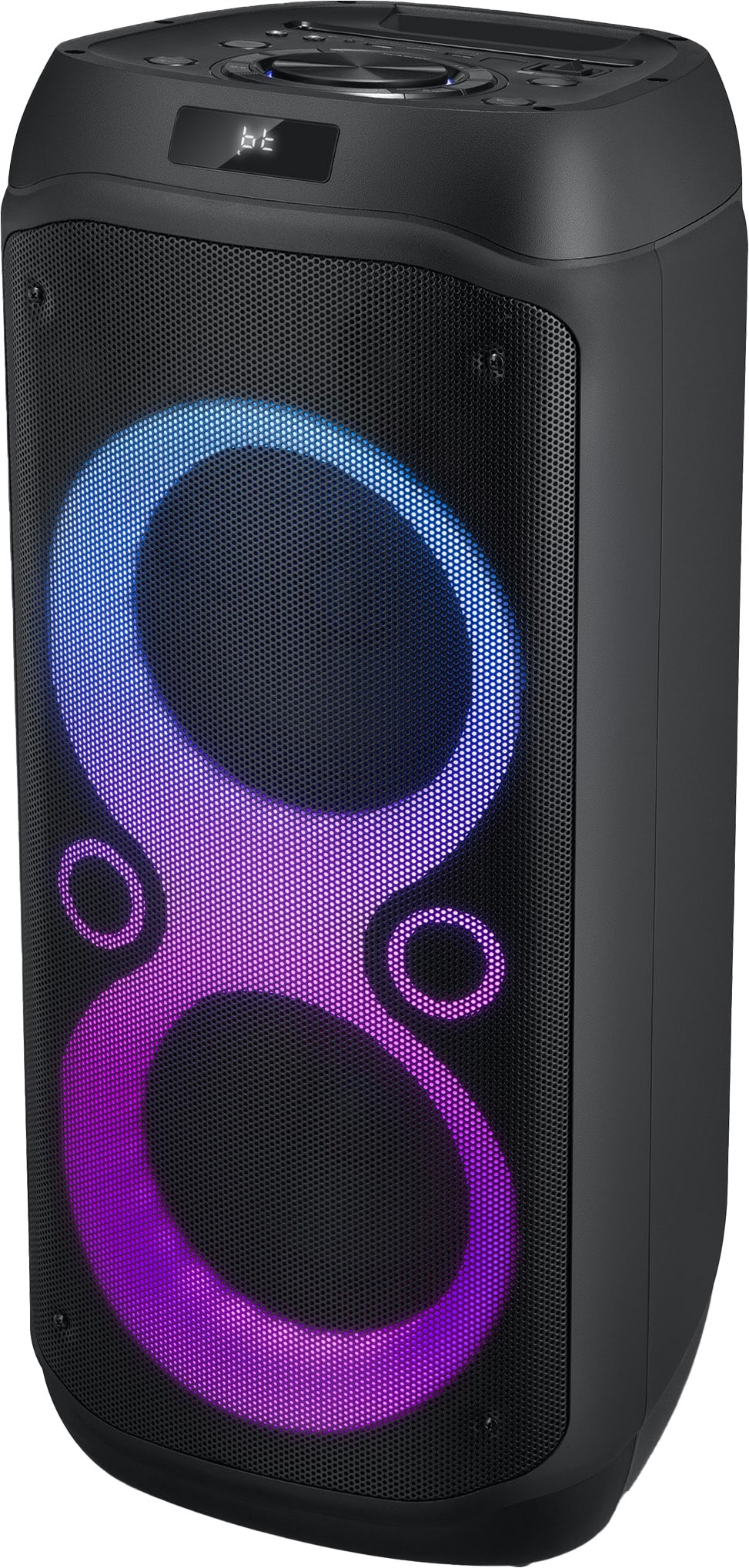 Enceinte bluetooth MUSE 600W Lumière multicolore Batterie Micro filaire M-1937DJ