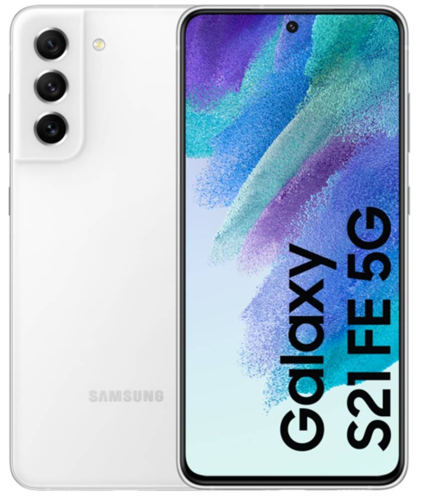 SAMSUNG Smartphone Galaxy S21 FE 5G 128Go Blanc - GALAXY-S21FE-128-BLC