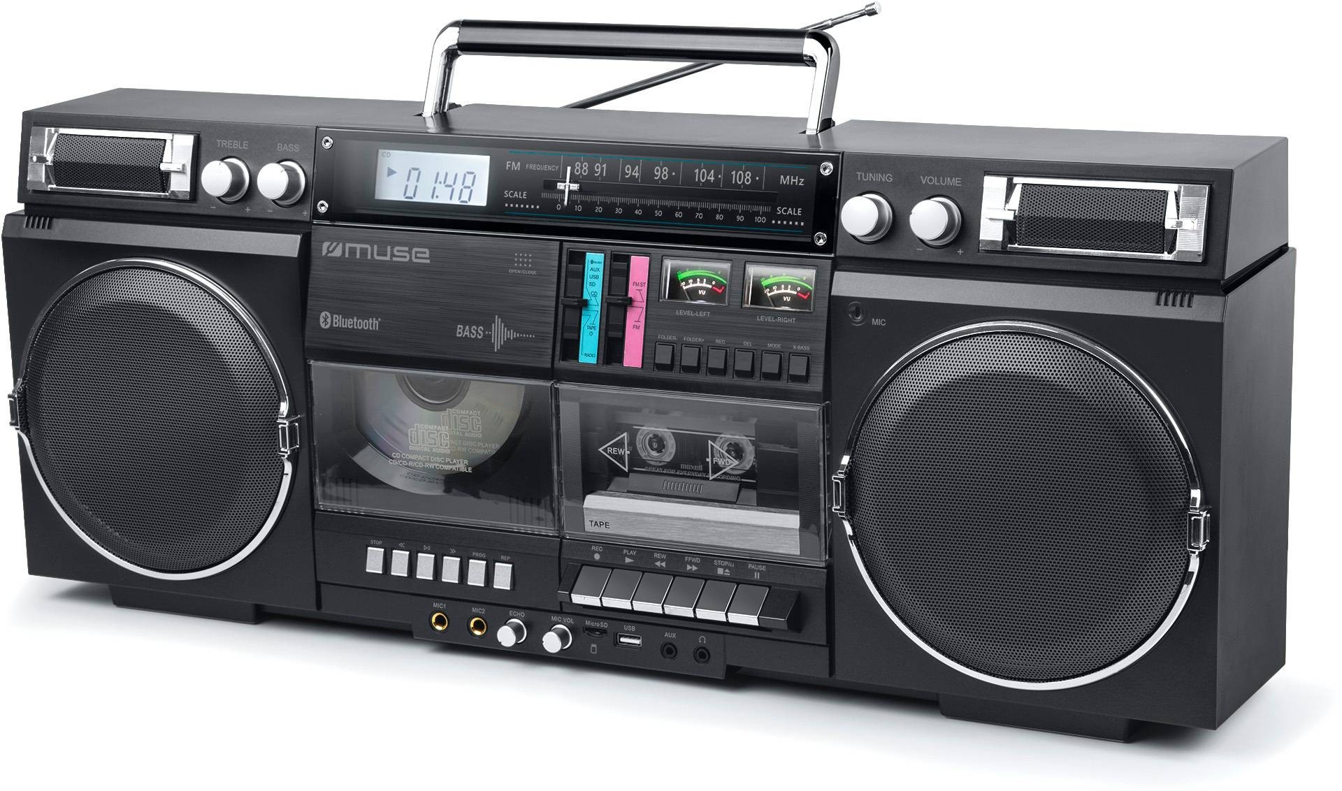 Micro chaîne hifi sans fil MUSE  - M-380GB
