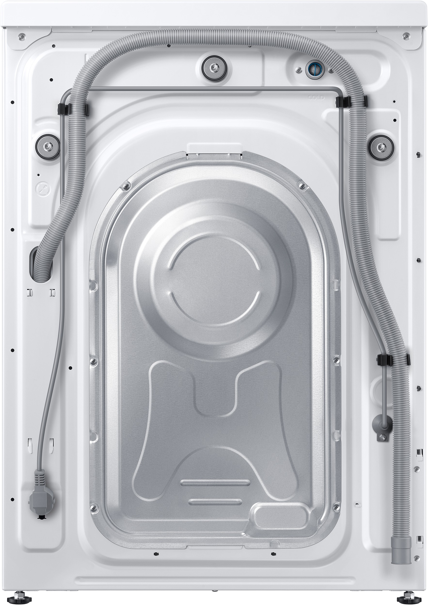 Lave linge Frontal SAMSUNG ecobubble AddWash 8kg Blanc - WW90T554DTWS3