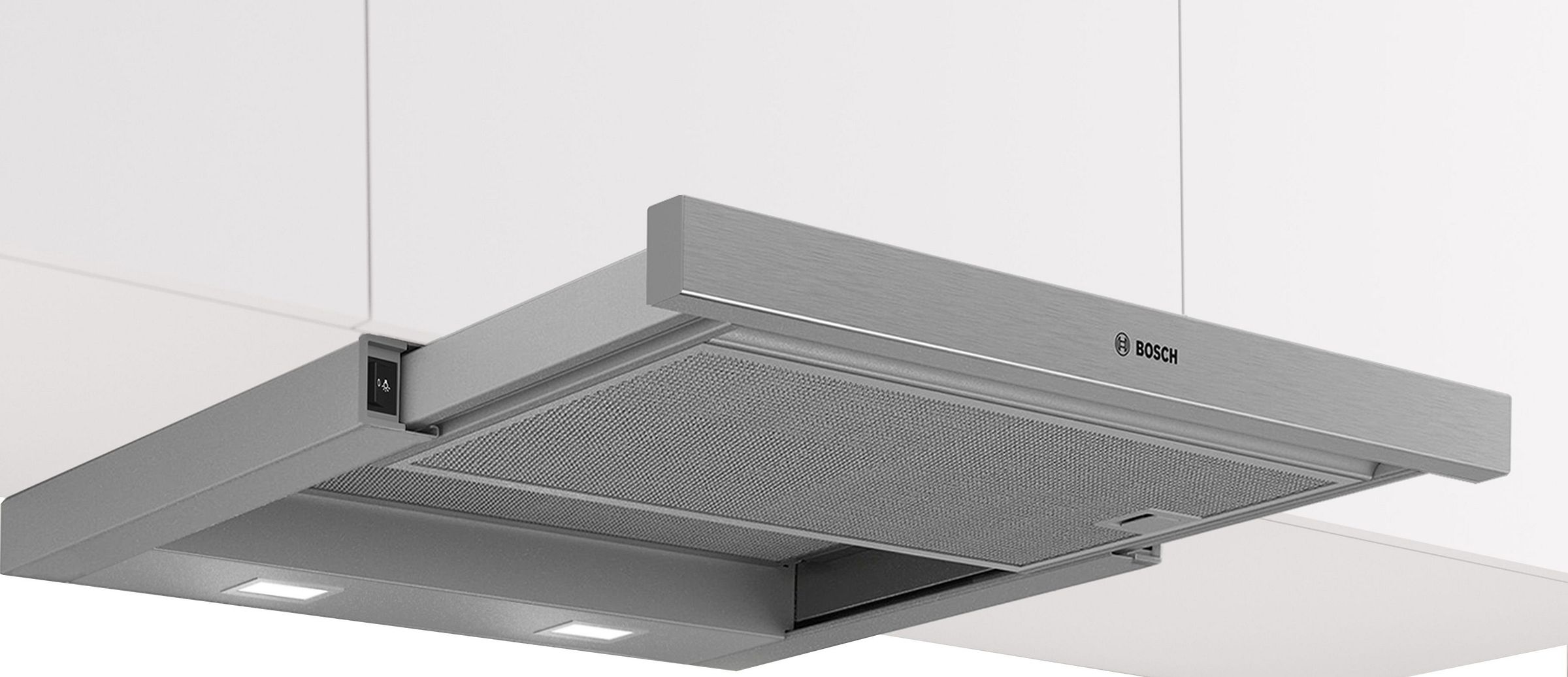 Hotte tiroir BOSCH 60cm 68dB Inox - DFM064W55